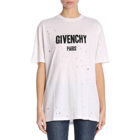 givenchy women's t shirt|givenchy t shirt women's white.